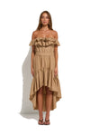 RUFFLE DRESS CORA