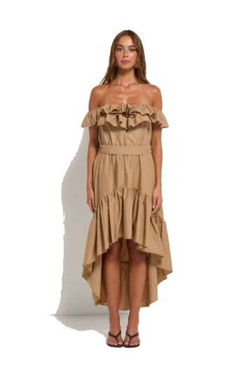 RUFFLE DRESS CORA