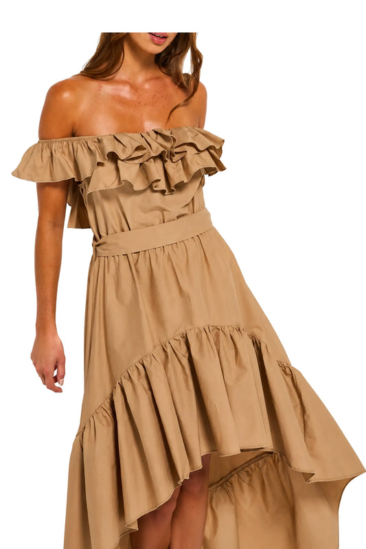 RUFFLE DRESS CORA