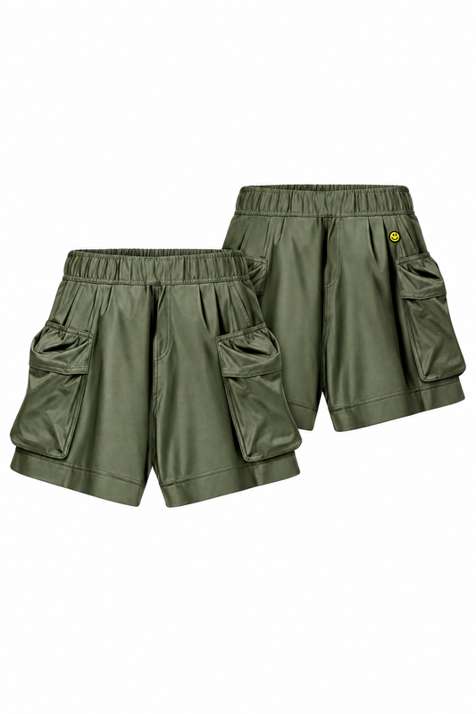 GABARDINE SHORTS UNISEX