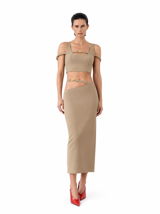 MIDI SKIRT