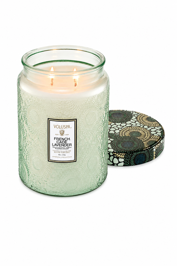 FRENCH CADE LAVENDER LUXE JAR CANDLE