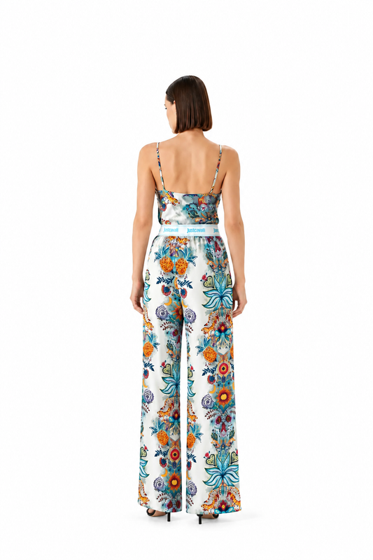 REGULAR TROUSERS CREPE VISCOSA