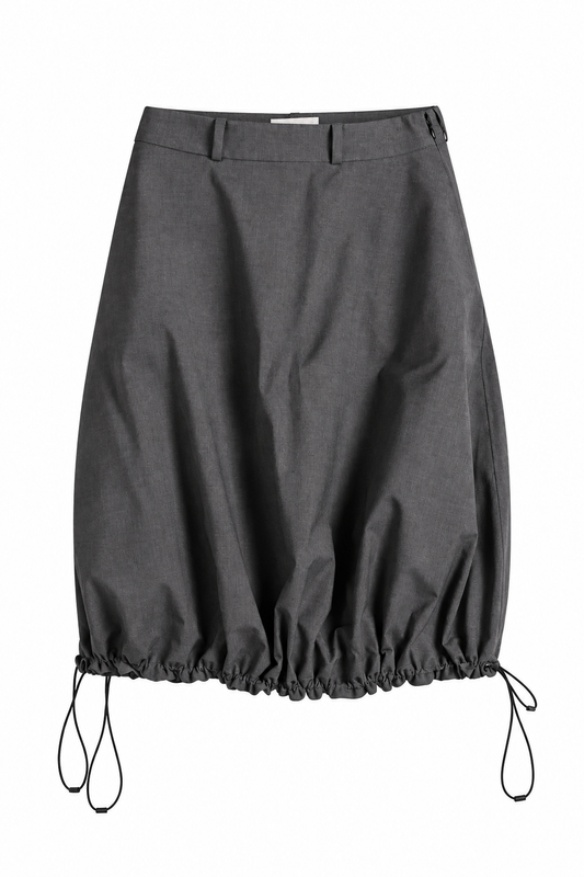 TECHNICAL TAIORED BALLOON SKIRT