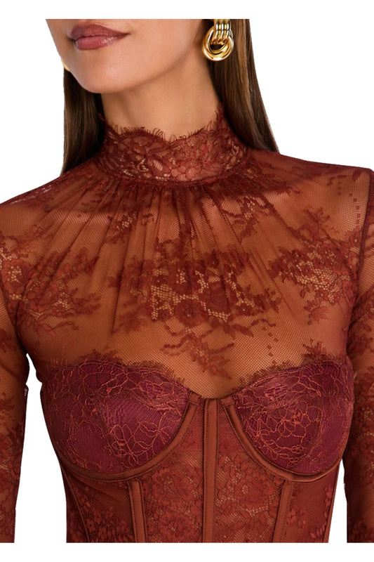 VALENTINA LACE BODYSUIT