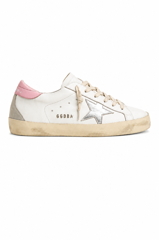 GOLDEN GOOSE SUPERSTAR SILVER STAR