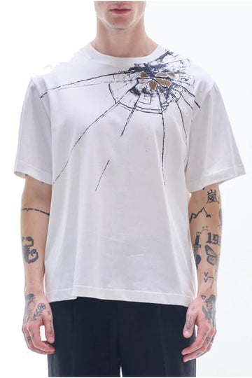 TEE WITH BROKEN GLASS PATTERN