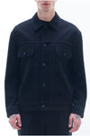 CREPE JACKET WITH PIPING