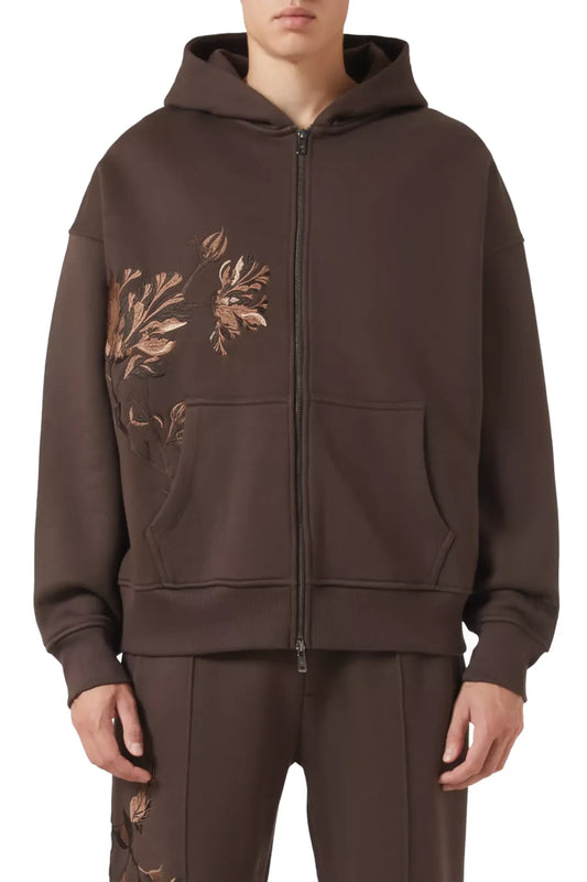 FADING BLOOM ZIP HOODIE
