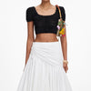 CROCHET KNIT CROP TOP