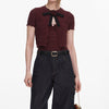 POINTELLE KNIT TOP