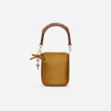 SATIN MINI TOTE BAG