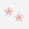 ENAMEL FLOWER EARRINGS