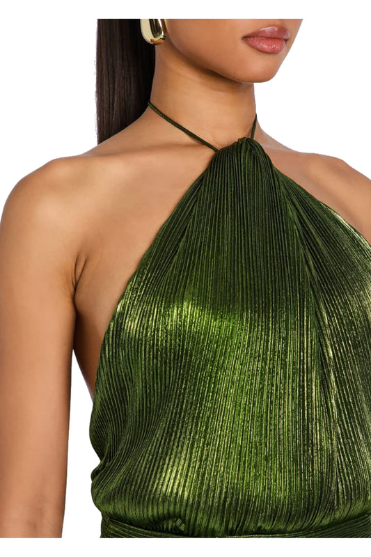 LAVINIA METALLIC DRESS
