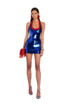 LUNEXA EMBROIDERED DRESS