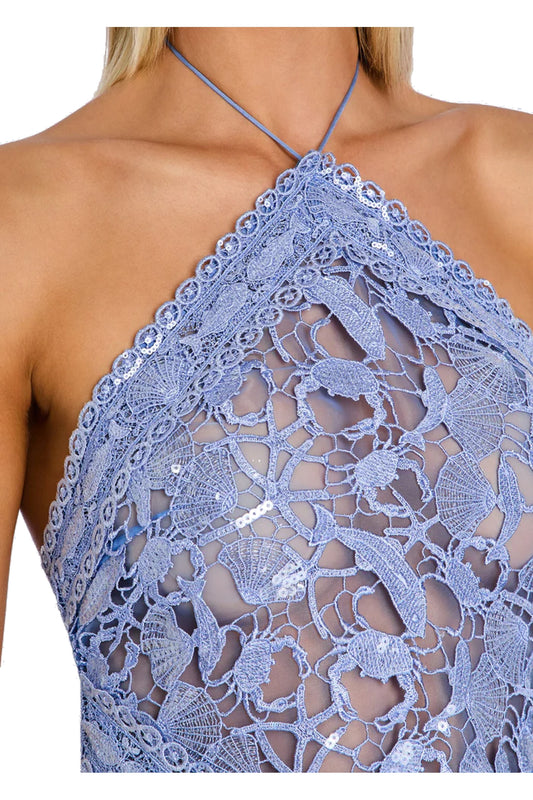 EAVES SEQUIN TOP