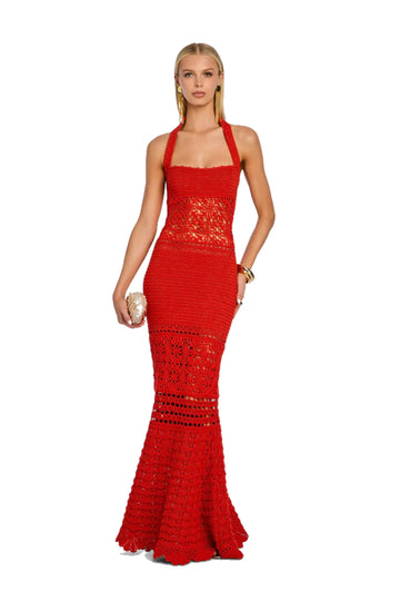 PEGGIE CROCHET DRESS