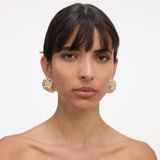 FLOWER CLUSTER EARRINGS