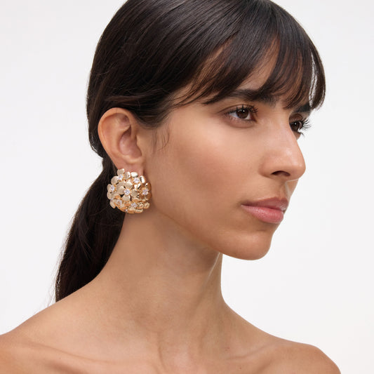 FLOWER CLUSTER EARRINGS