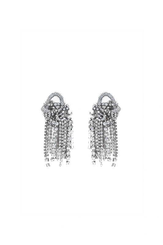 MESSY CHAIN EARRINGS