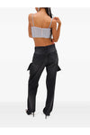 HOTFIX THIGH SLASH JEANS