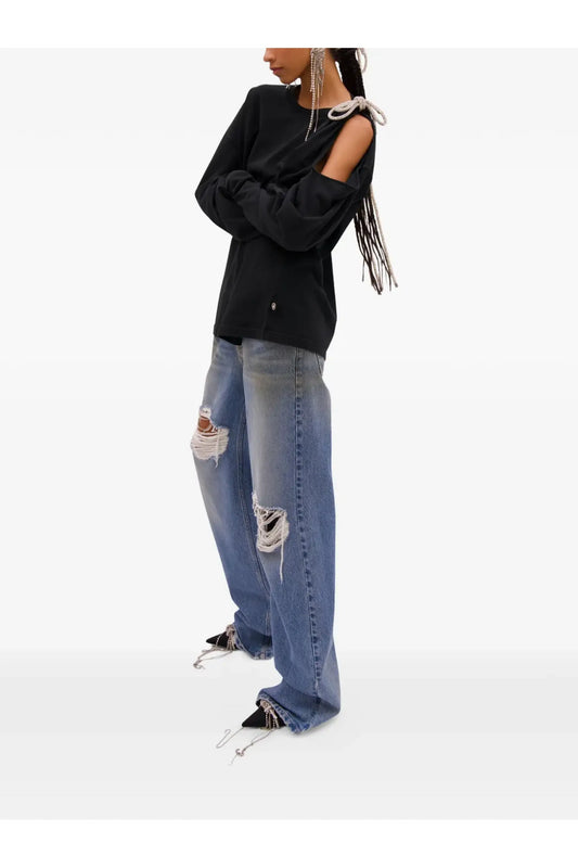 CRYSTAL KNOT LONG SLEEVE T-SHIRT