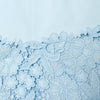 CREPE LACE MINI DRESS