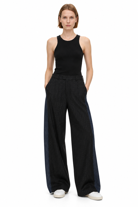 DENIM DETAILED PANTS