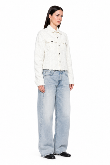CHERRY FUR DENIM