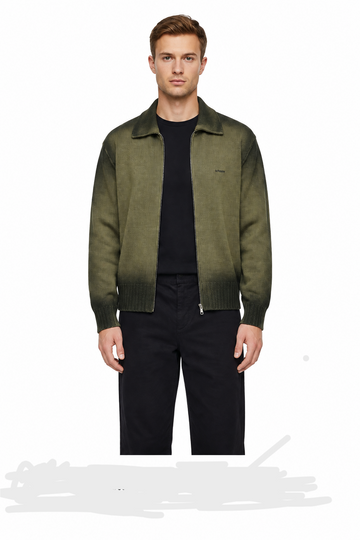ZIP UP CARDIGAN