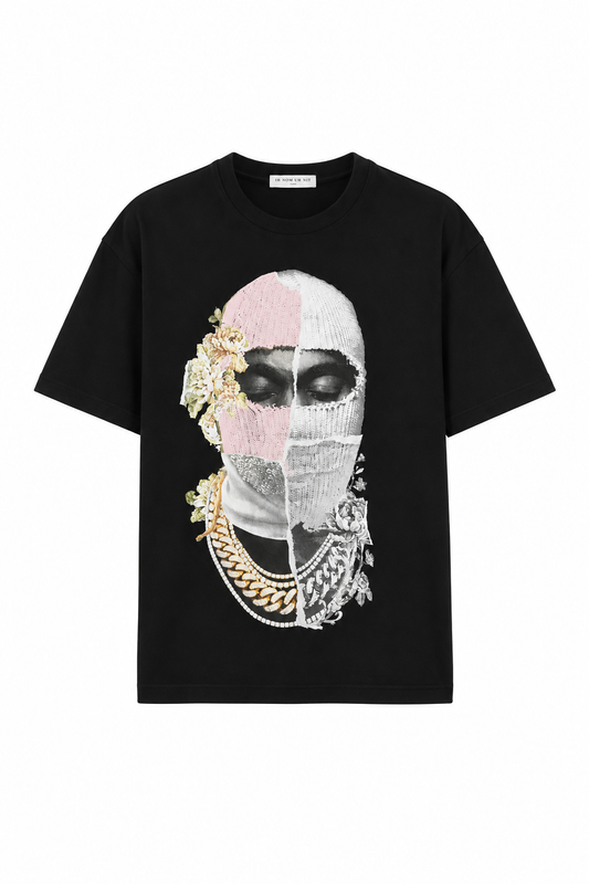 T-SHIRT MASK NEWSPAPER+LOGO